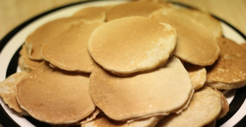 1. Этап. Оладушки овсяные: 3. Вот и все! Приятного аппетита!