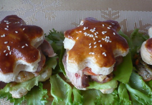 1. Этап. Филе бедра индейки с овощами запеченное: Угощайтесь!