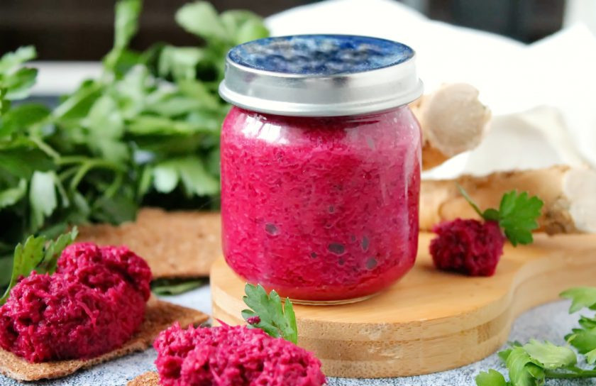 1. Этап. Хрен со свеклой без уксуса: Приятного аппетита!