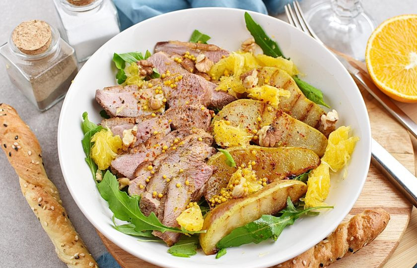 1. Этап. Салат из утки: Приятного аппетита!