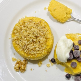 Сливочно-тыквенный десерт