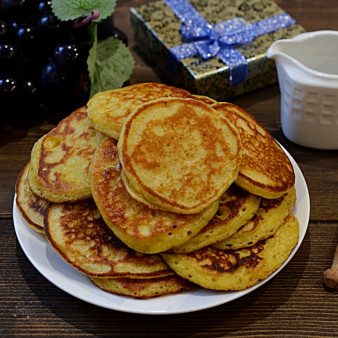 Панкейки с кокосовой мукой