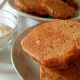 Закусочные томатные панкейки