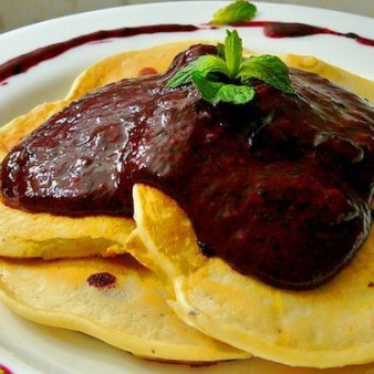 Творожные панкейки