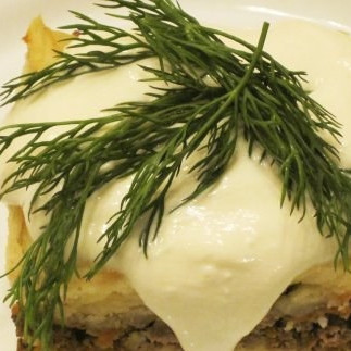 Картофель с куриной печенью