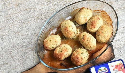 1. Этап. Котлеты рыбно-яичные: 4. Запечь при температуре 160 градусов до румяности.