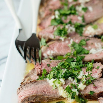 Чесночный соус с маслом