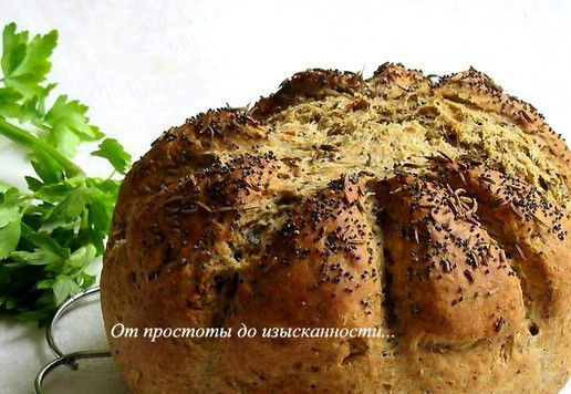 1. Этап. Быстрый хлеб с маком и тмином: Остудите хлеб на решетке.