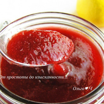 Повидло из боярышника и малины