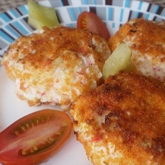 Котлеты из краба