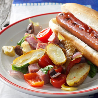 Grilled Italian Potato Salad