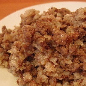 Гречка со свининой в мультиварке
