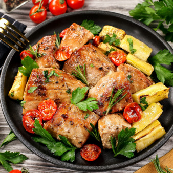 Тунец в соевом соусе