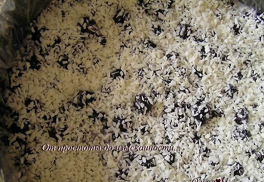 1. Этап. Кокосовый торт с ягодами: Посыпьте сверху кокосовой стружкой и уберите торт в холодильник на несколько часов для застывания.