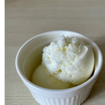 Мороженое с ксантановой камедью