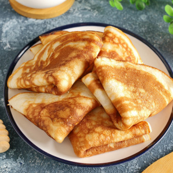 Пышные блинчики на кефире