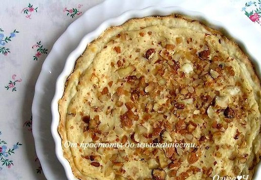 1. Этап. Творожно-ореховый тарт: Остудите.