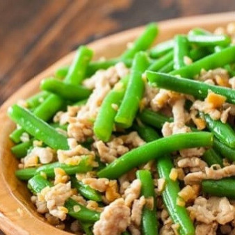 Фасоль с фаршем