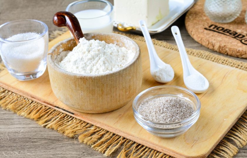 1. Этап. Печенье Нескафе: Подготовьте продукты для приготовления печенья 