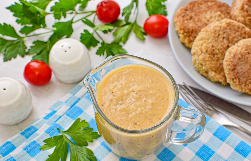 1. Этап. Соус Робер: Приятного угощения!