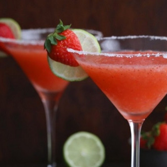 Клубничная Маргарита с лаймом