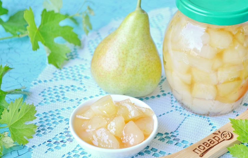 1. Этап. Варенье из груш в духовке: Приятного аппетита!