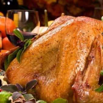 Запеченная индейка в рукаве целиком
