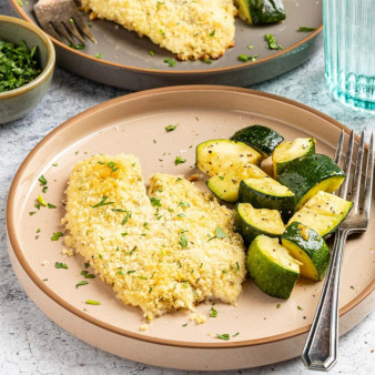 Baked Tilapia with Panko Bread Crumbs