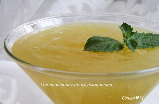 1. Этап. Дынно-лимонный курд: Приятного аппетита!