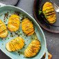 Crispy Hasselback Potatoes