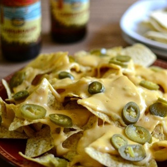 Закуска сырная на чипсах