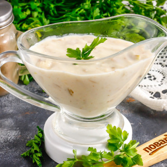 Сливочно-имбирный соус