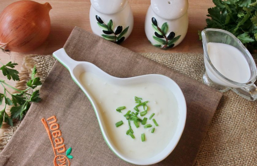 1. Этап. Соус Субиз: Соус 