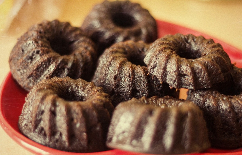 1. Этап. Вегетарианский брауни: 3. Запекаем при 200 градусах 20-30 минут, и подаем, когда немного остынут.