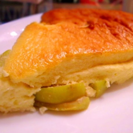 1. Этап. Творожная запеканка с яблоками: Приятного аппетита!