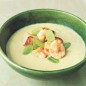Green Gazpacho with Shrimp
