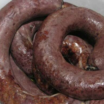 Домашняя кровяная колбаса