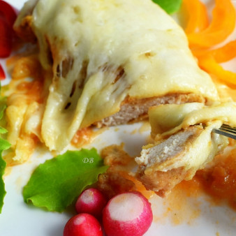 Курица по-итальянски в духовке