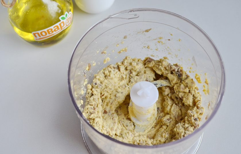 1. Этап. Пасхальные мордашки: 5. Измельчите.