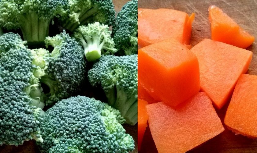 1. Этап. Суп из брокколи диетический: Включите мультиварку в режиме 