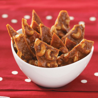 Coconut Cashew Brittle