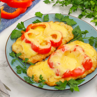 Куриные отбивные с перцем