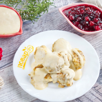 Шведские фрикадельки с кремовым соусом