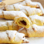 Творожные рогалики с начинкой