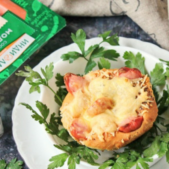 Булочка Хлебный ежик