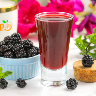 Ежевичная наливка