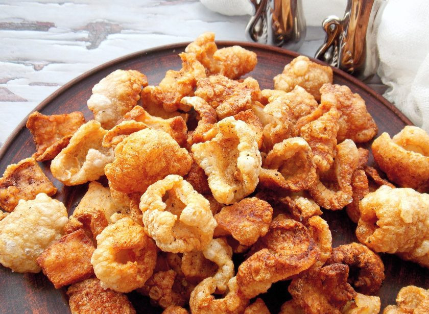 1. Этап. Чипсы из свиной шкурки: Приятного аппетита!