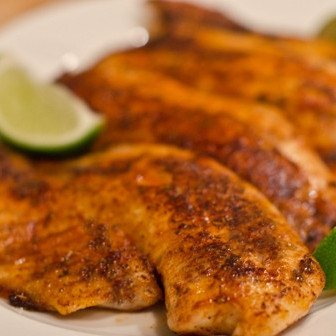 Тилапия в специях