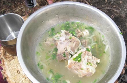 1. Этап. Бухлёр из баранины: 5. Все готово! Приятного вам аппетита!