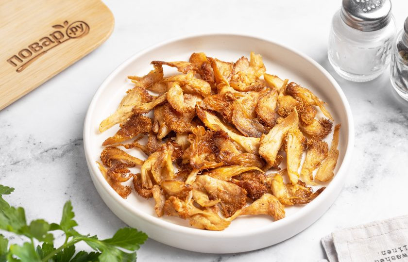 1. Этап. Жареные грибы ежовики: Жареные грибы ежовики готовы, приятного вам аппетита!